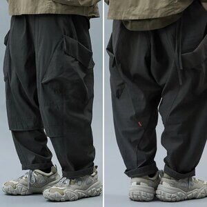 GOOPiMADE E.4th Torqued 3D Military Tactical Cargo Pants Size S Black Streetwear